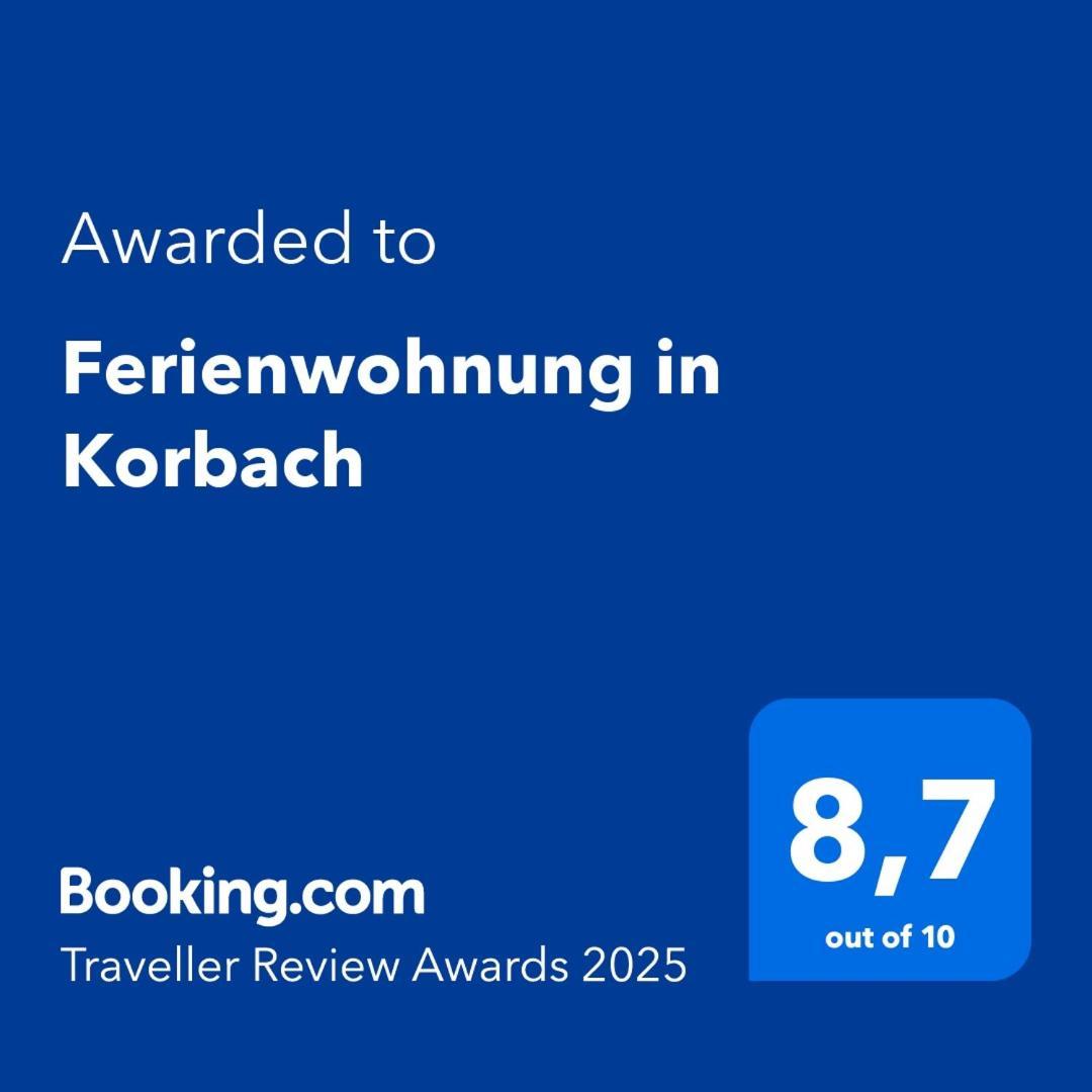 Ferienwohnung In Korbach Esterno foto